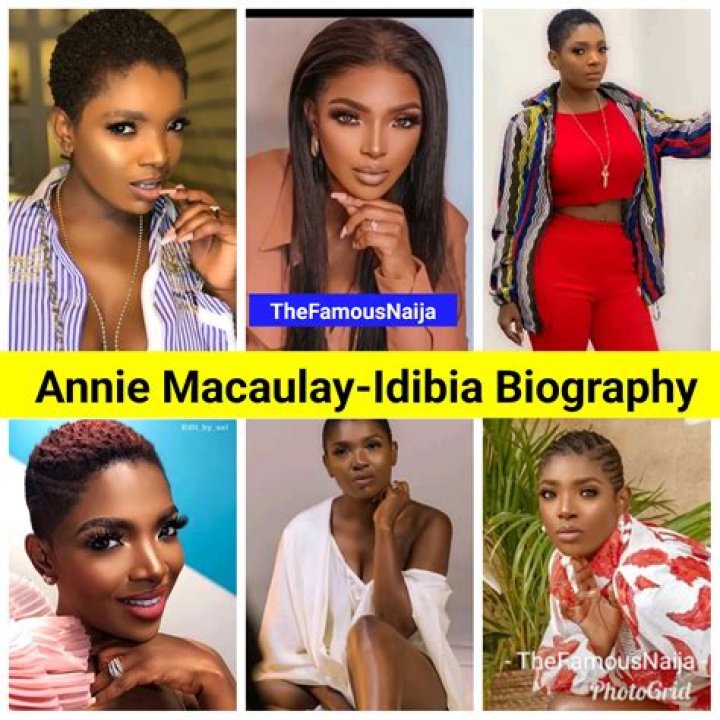 Annie Macaulay Idibia with her husband 2Baba