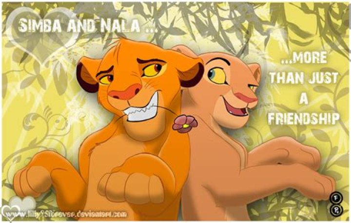 Are Nala and Simba half siblings?
