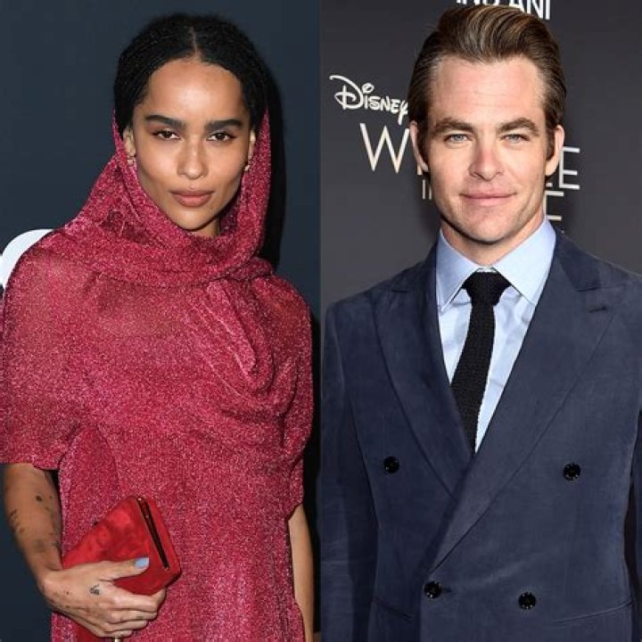 Chris Pine and Zoe Kravitz