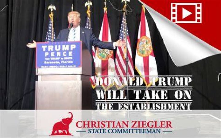 Christian Ziegler with Donald Trump Christian Ziegler with Donald Trump