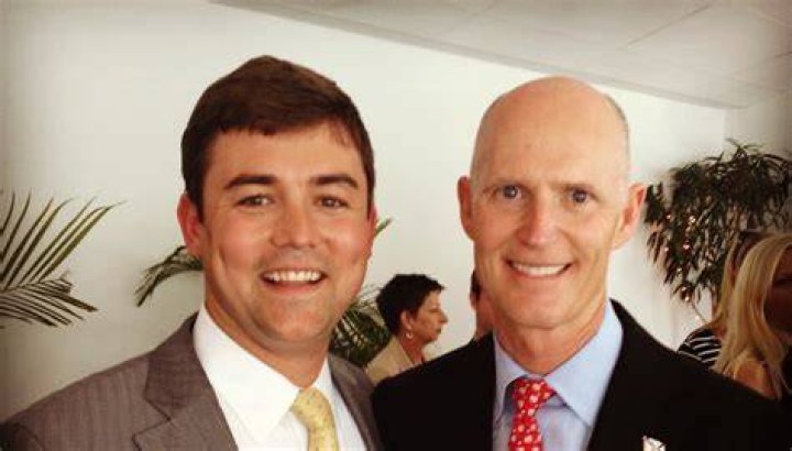 Christian Ziegler with Rick Scott Christian Ziegler with Rick Scott