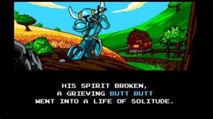 shovel knight butt