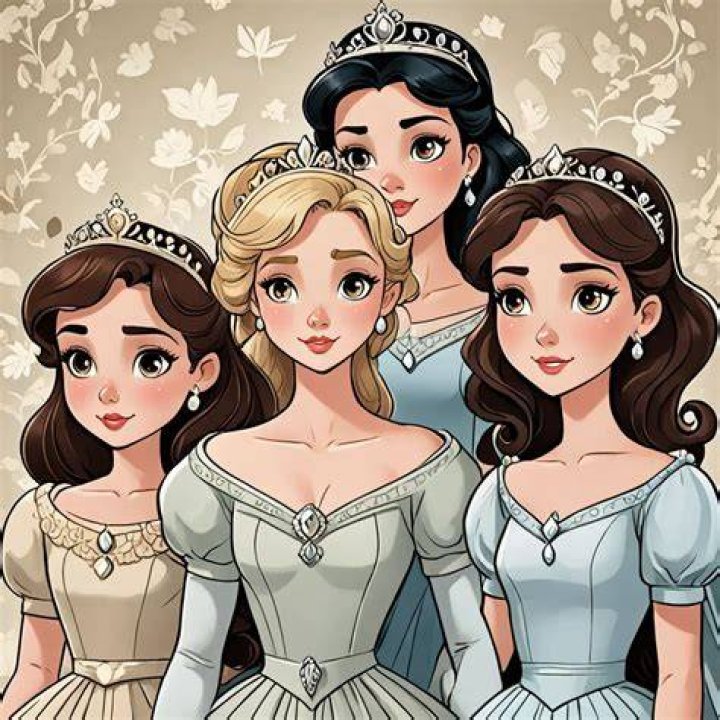 Who are the four princesses that the princes mention in the song Agony and its reprise?
